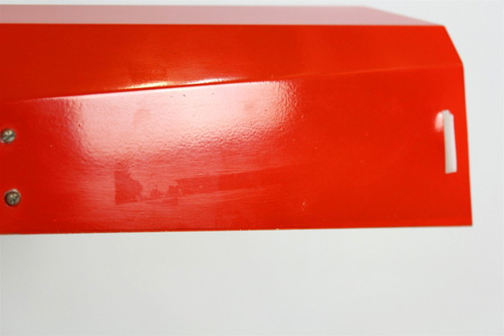 Image 1 of Red Table Lamp By Josef Hurka For Lidokov, 1970S