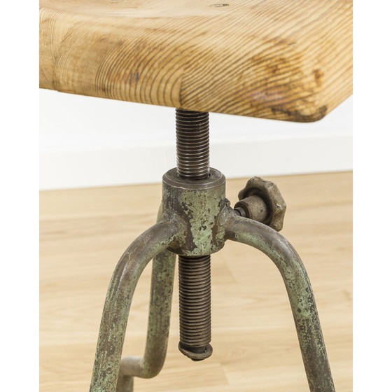 Image 1 of Sedia da fabbrica industriale vintage anni '30