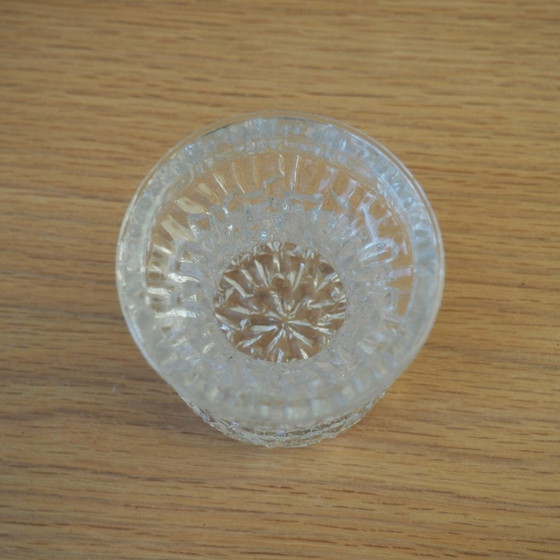 Image 1 of 1970S Stolzle Oberglas 'Carnival' Vase With Greek Pattern