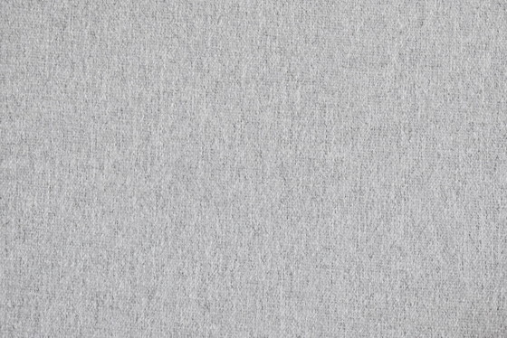 Image 1 of Divano scandinavo a due posti, teak e tessuto grigio chiaro