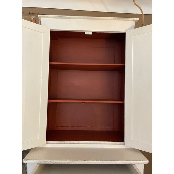Image 1 of Vintage Parisian highboard with two bodies