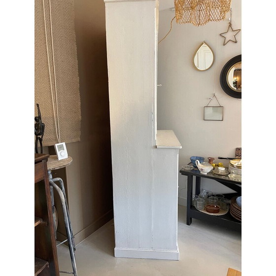 Image 1 of Vintage Parisian highboard with two bodies