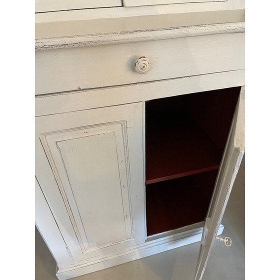 Image 1 of Vintage Parisian highboard with two bodies