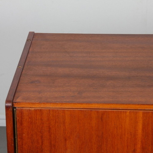 Vintage mahogany model U-458 chest of drawers by Jiri Jiroutek for Interier Praha, Czechoslovakia 1960