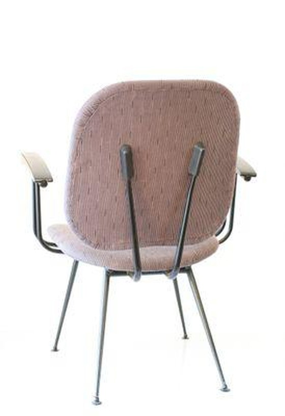 Image 1 of Brabantia 50s chair, upholstered gray, vintage