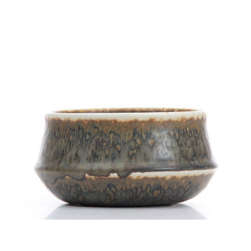 Scandinavian vintage round ceramic bowl, CEO model, 1950