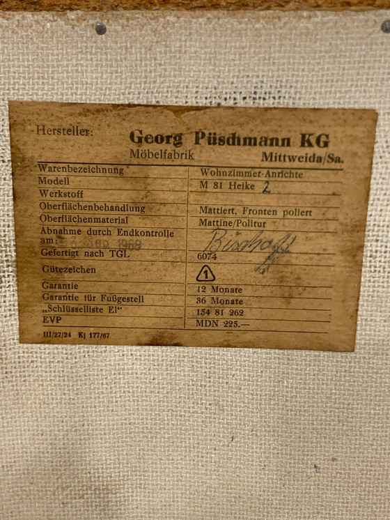 Image 1 of Cassettiera e credenza vintage di metà secolo