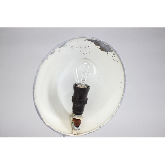 Image 1 of Vintage aluminium table lamp,Czechoslovakia 1930s