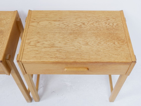 Image 1 of Set Of 2 Swedish Nightstands, 1960s