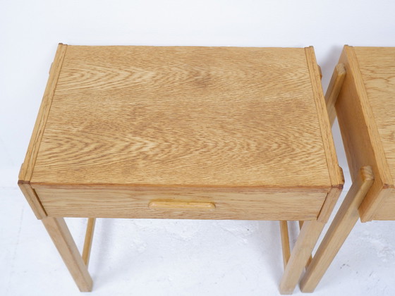 Image 1 of Set Of 2 Swedish Nightstands, 1960s