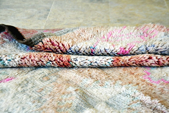 Image 1 of Moroccan Boujaad vintage rug 380 x 155 cm