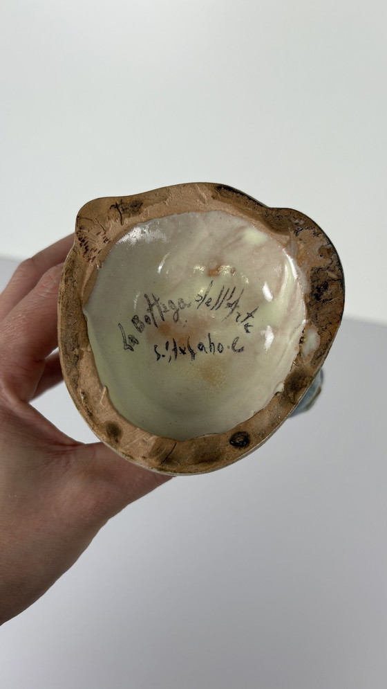 Image 1 of La Bottega Dell Arte Italian Ceramics Moro Head Don