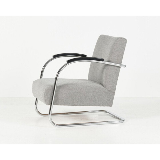 Image 1 of Pair of vintage cantilever armchairs by Mucke and Melder, 1930
