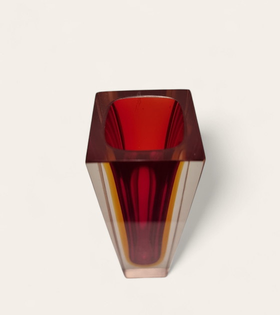 Image 1 of Murano Glass Vase // Alessandro Mandruzzato