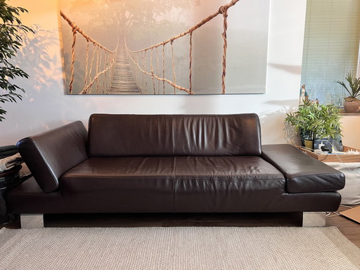 Leather Design Sofa From Willi Schillig