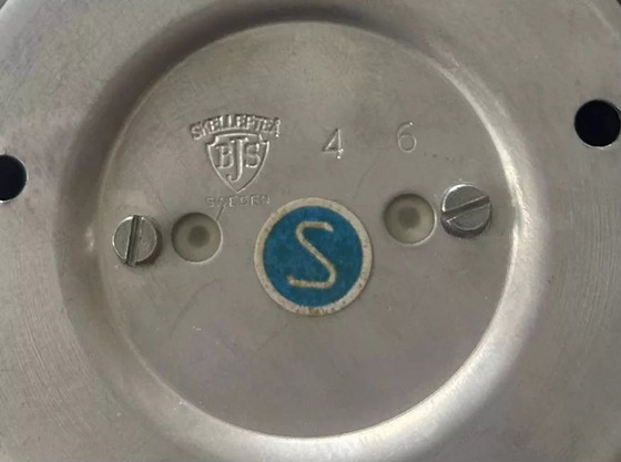 Image 1 of 2 applique da parete regolabili in ottone, Svezia 1970