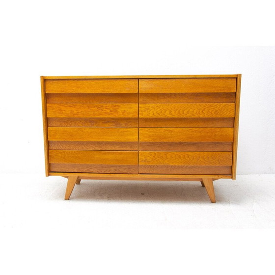 Image 1 of Vintage oak chest of drawers n U-453 by Jiri Jiroutek for Interiér Praha, Czechoslovakia 1960