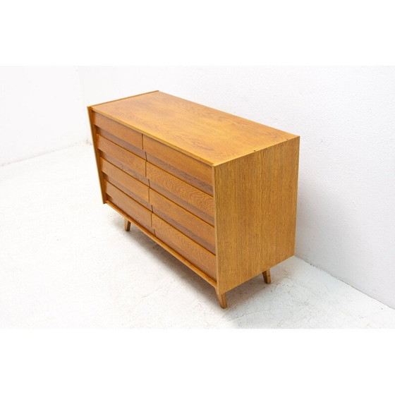 Image 1 of Vintage oak chest of drawers n U-453 by Jiri Jiroutek for Interiér Praha, Czechoslovakia 1960