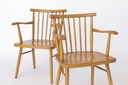 Paire de chaises Lübke 1950s Vintage Allemagne