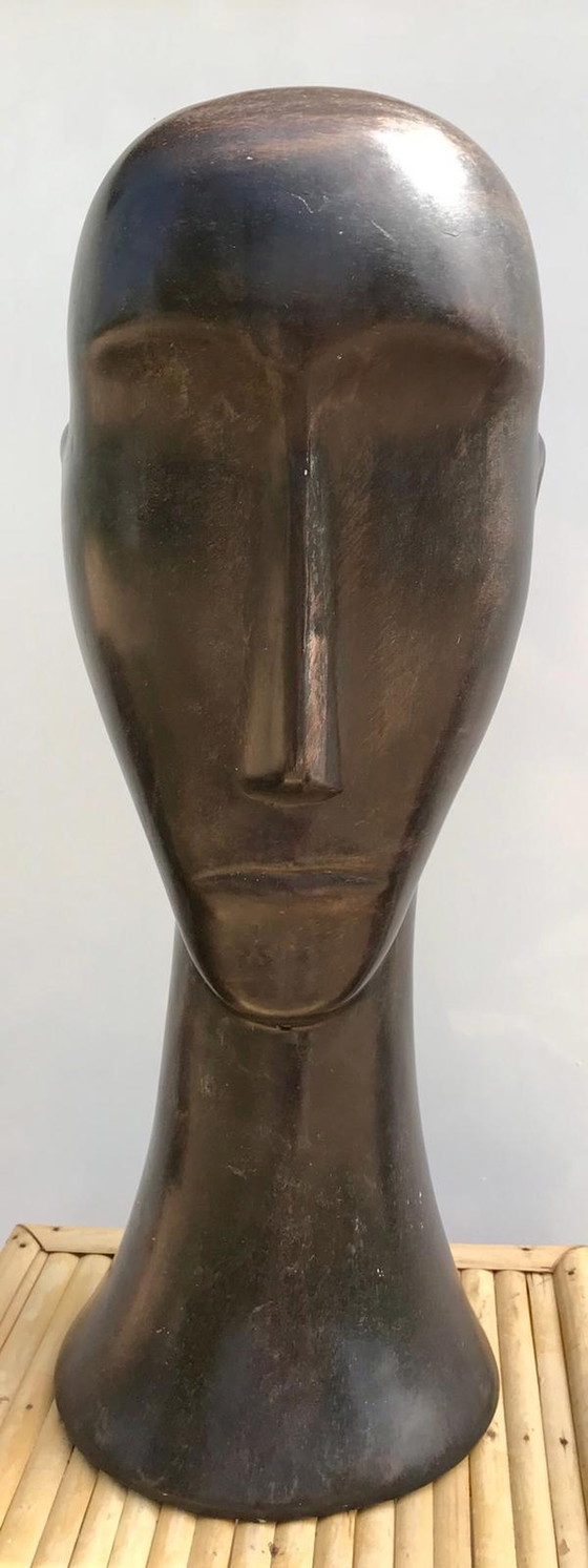 Image 1 of Modigliani style sculpture 60s