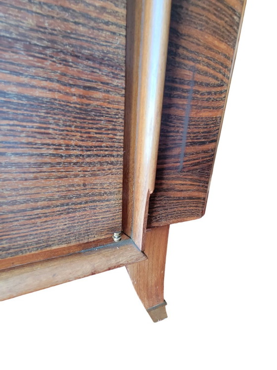 Image 1 of Art Deco Rosewood Wardrobe Jules & André Leleu