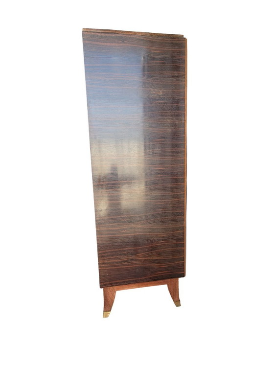 Image 1 of Art Deco Rosewood Wardrobe Jules & André Leleu