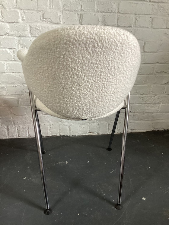 Image 1 of 2x fauteuils chrome et bouclettes 70s