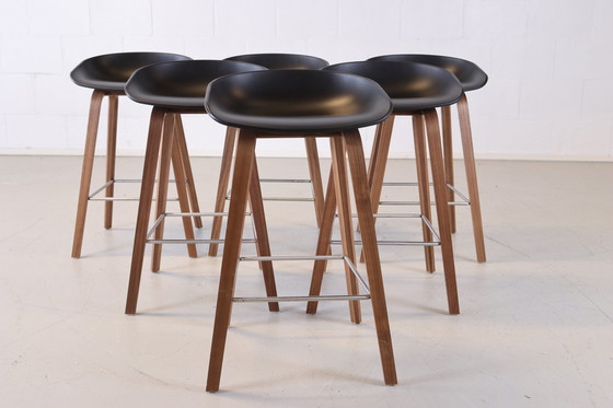 Image 1 of 6x Hay bar stool