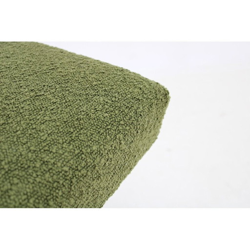 Pair of vintage beech stools, Czechoslovakia 1960