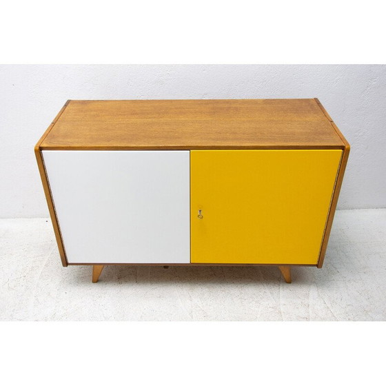 Image 1 of Mid century beechwood sideboard U-450 by Jiří Jiroutek, Czechoslovakia 1960s