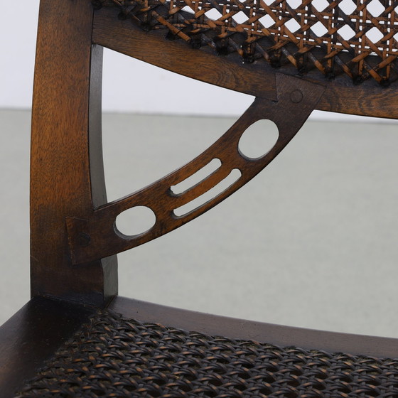 Image 1 of Classic English Arm Chair Webbing