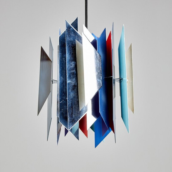 Image 1 of Vintage “Divan-2” pendant lamp by Simon P. Henningsen for Lyfa, 1960