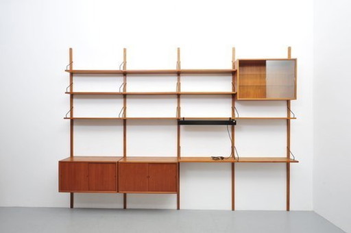 Poul Cadovius Royal Cado teak shelving system 1950