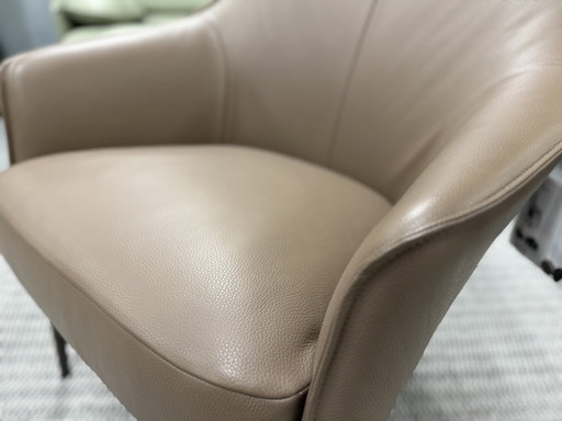 Jori Fuga Armchair Celia Mocha Leather