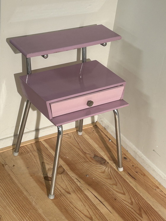 Image 1 of Lit Auping + table de nuit