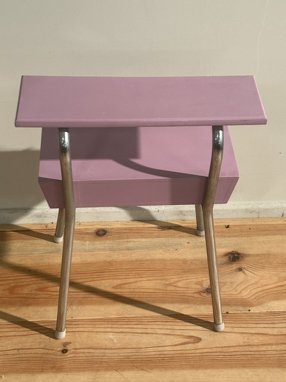 Image 1 of Lit Auping + table de nuit