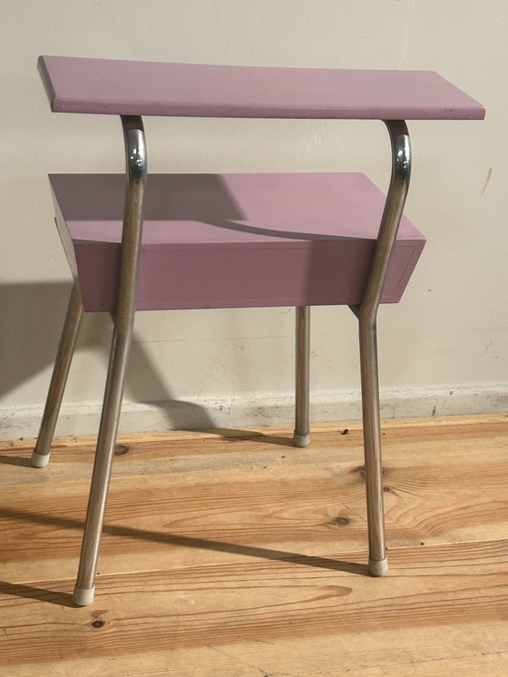 Image 1 of Lit Auping + table de nuit