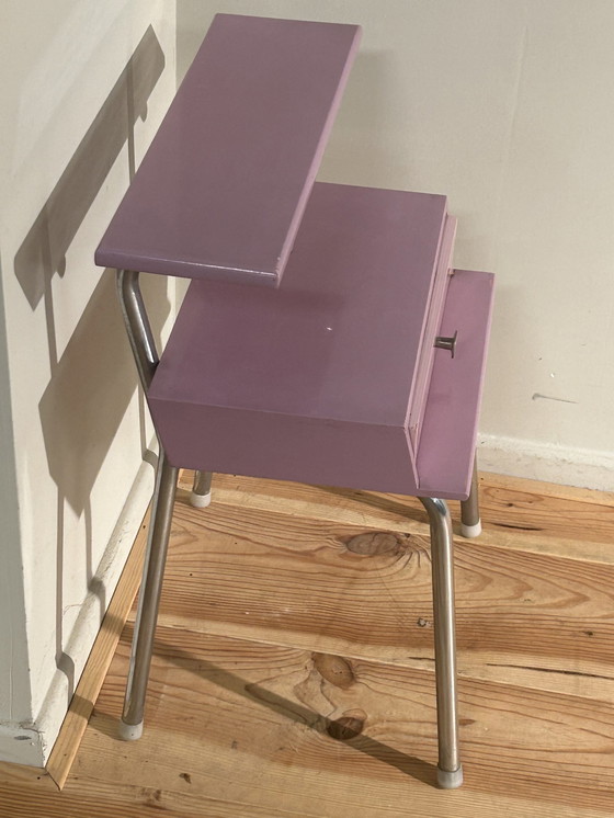 Image 1 of Lit Auping + table de nuit