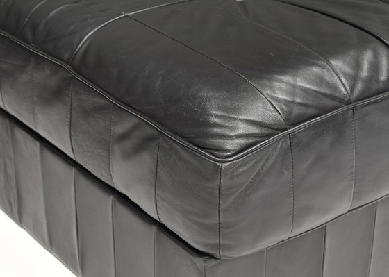 Image 1 of De Sede DS-88 Sectional Sofa in Black leather – Switzerland, circa 1970