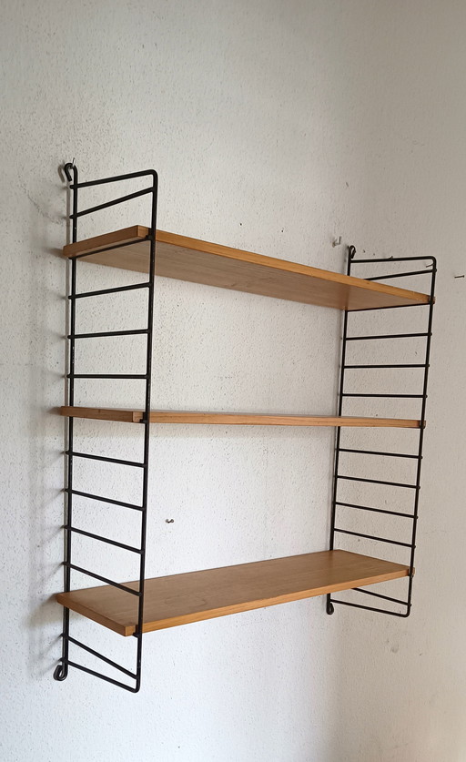 Fifties Wall Rack With Three Shelves