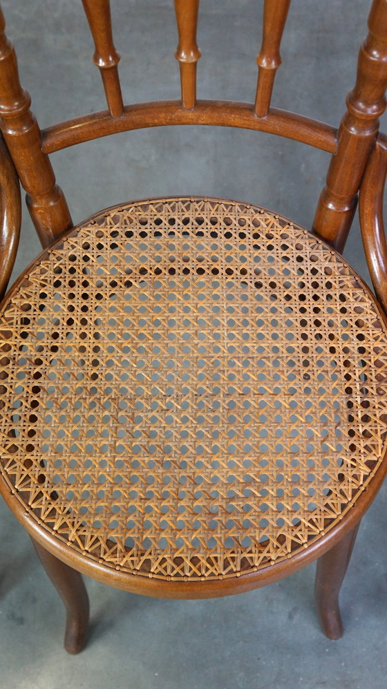 Image 1 of 4 x Chaises de bistro vintage Thonet