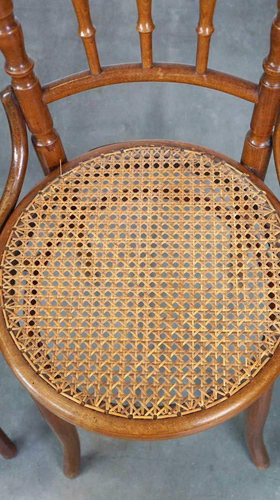 Image 1 of 4 x Chaises de bistro vintage Thonet