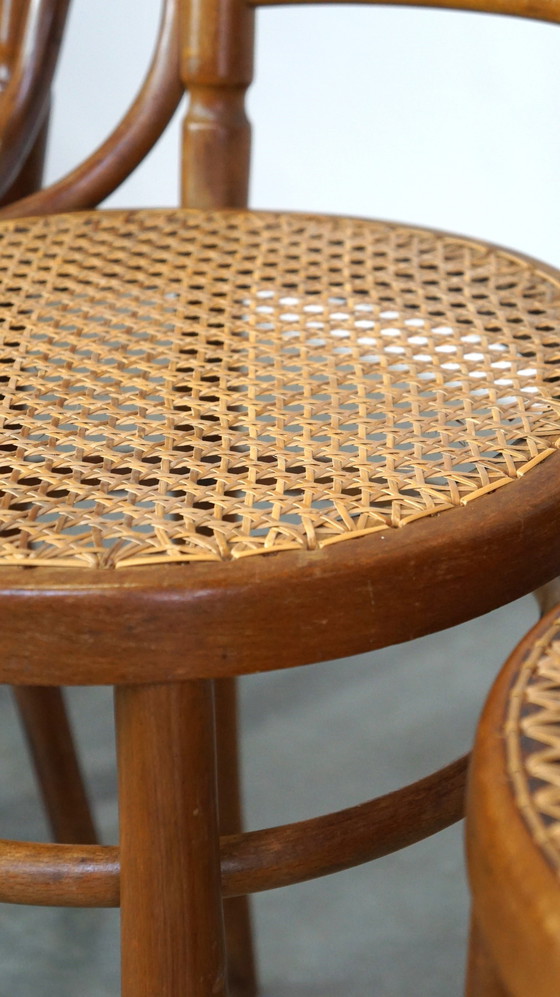 Image 1 of 4 x Chaises de bistro vintage Thonet