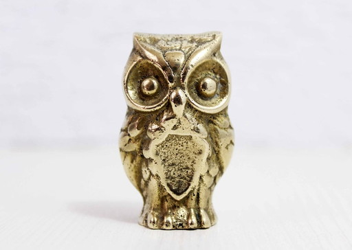 Hibou de bronze