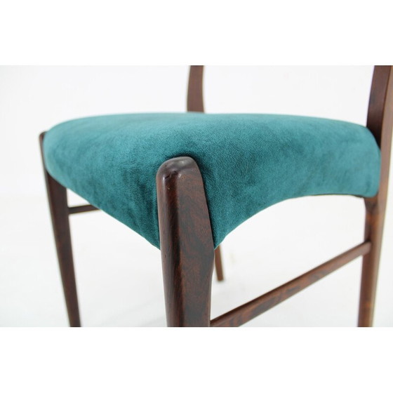 Image 1 of Set of 4 vintage dining chairs by Arne Wahl Iversen for Glyngøre Stolefabrik, Denmark 1960