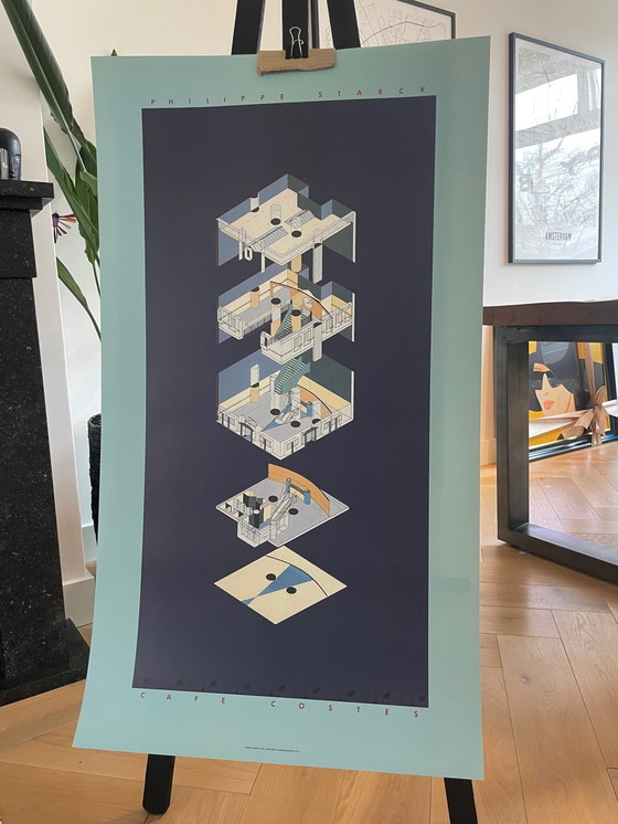 Image 1 of Philippe Starck, Caffe Costes, Copyright Edición Lidiarte, 1992, D-1000 Berlín 12