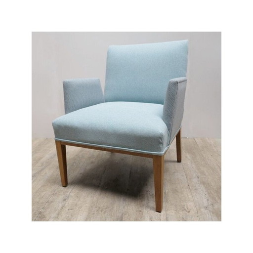 Vintage Armchair with Freestanding Armrests, Scandinavian 1950s