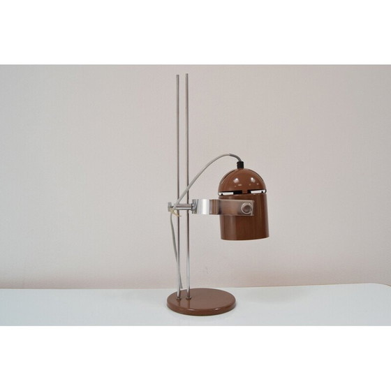 Image 1 of Lampada da tavolo vintage regolabile in metallo laccato di Stanislav Indra per Combi Lux, Cecoslovacchia 1970