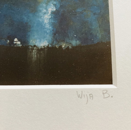 Image 1 of Hand-signed Diptych Repro'S Wija Bouwhuis