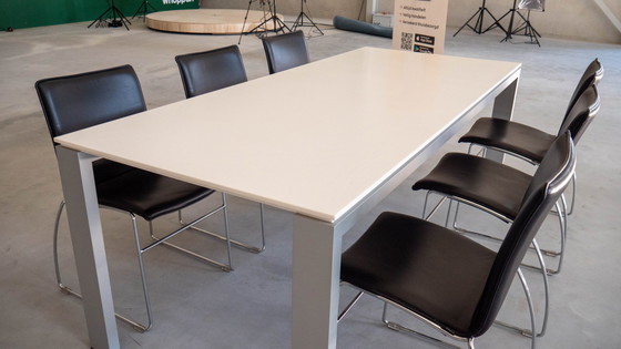 Image 1 of Arco dining table & 6x Punch chairs model Cycle